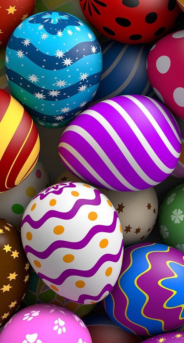 20 Easter Egg Decorating Ideas for a Joyful Easter Celebration Bold Patterned Easter Egg Collection