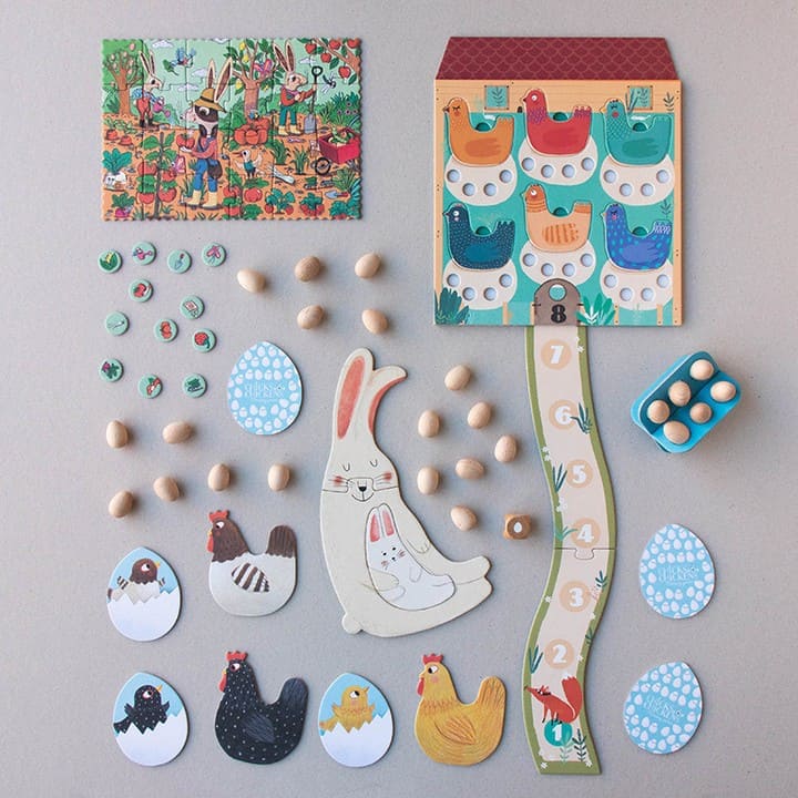 Chicken Coop Counting Game