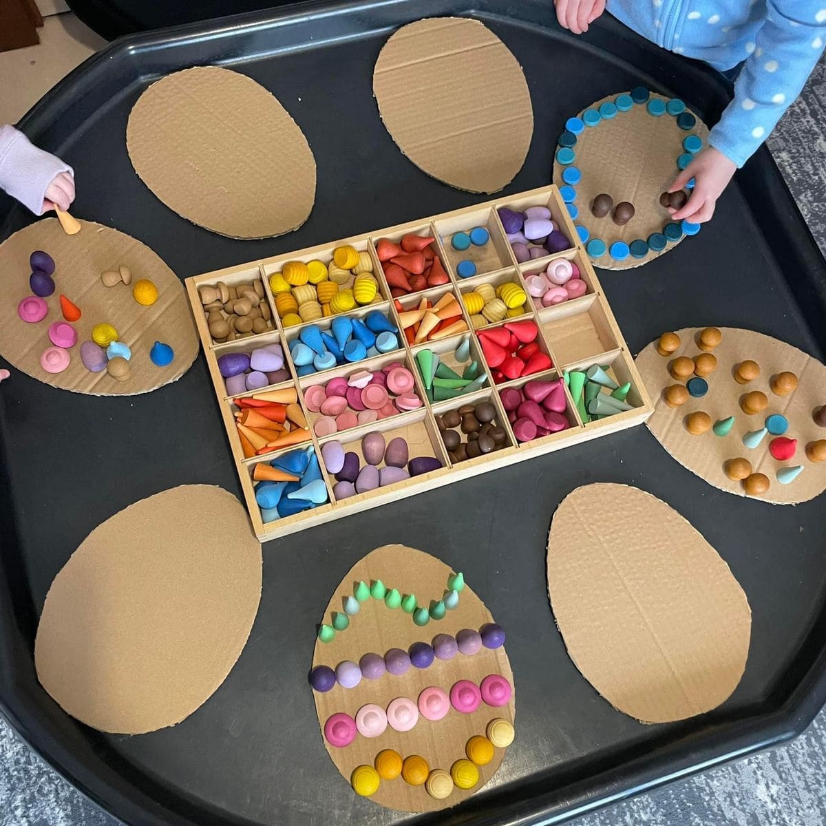Easter Egg Loose Parts Play