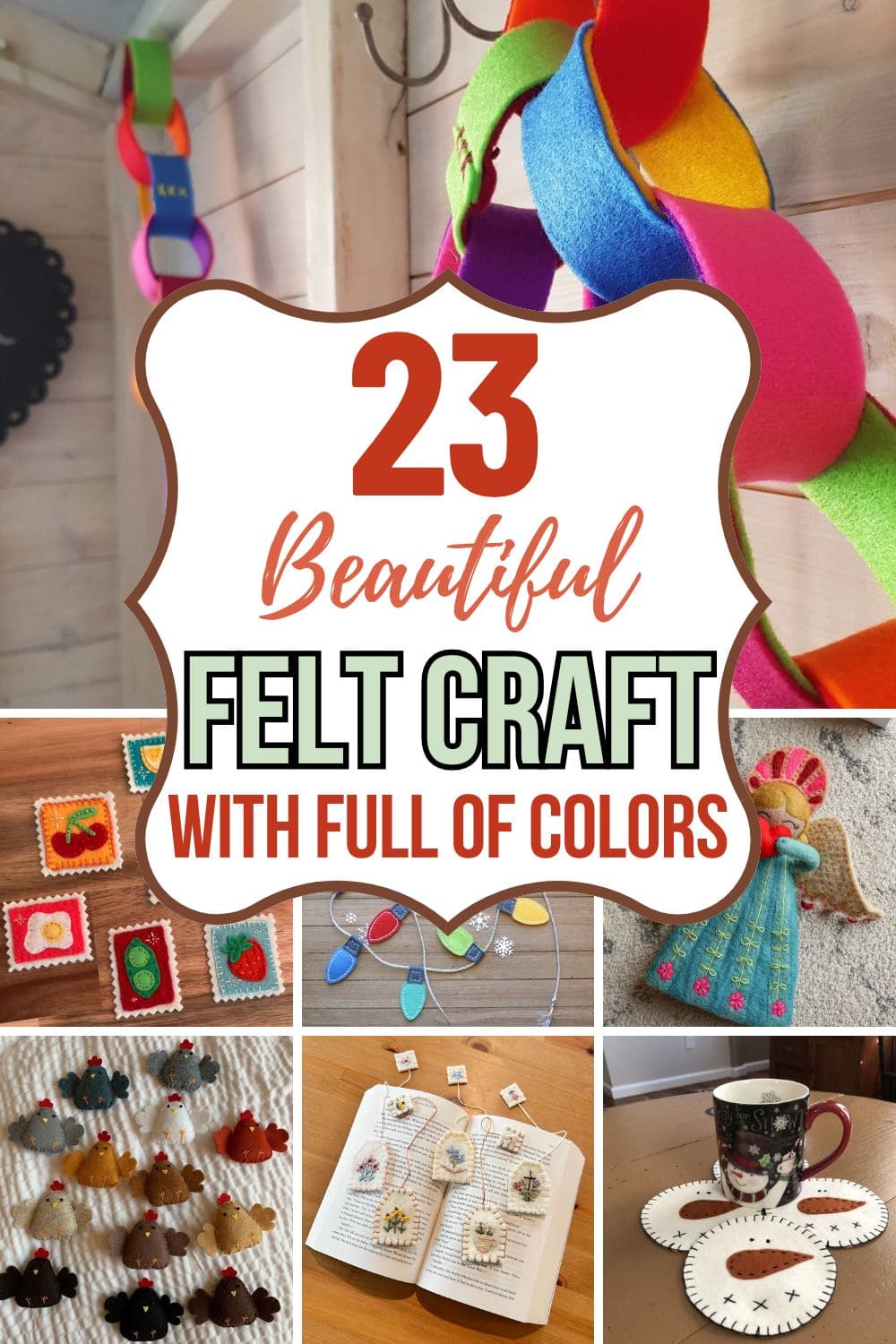 23 Soft and Simple Felt Craft Ideas for Relaxing DIY Projects
