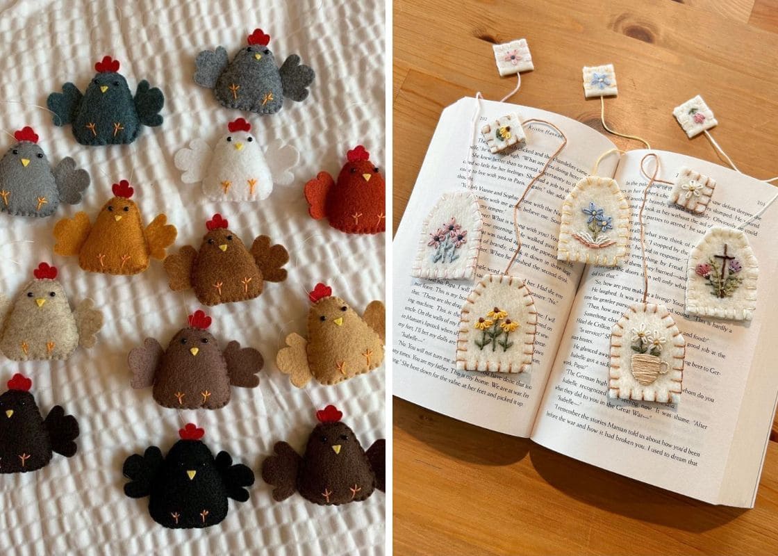 23 Soft and Simple Felt Craft Ideas for Relaxing DIY Projects