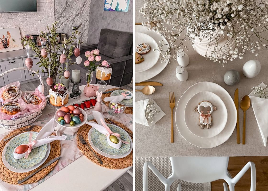 25 Beautiful Easter Tablescapes for a Warm and Joyful Celebration