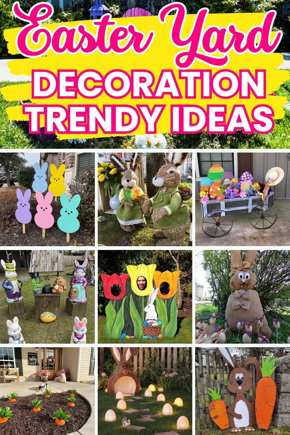 20 Easter Yard Decor Ideas to Create a Memorable Celebration 20 Easter Yard Decor Ideas to Create a Memorable Celebration