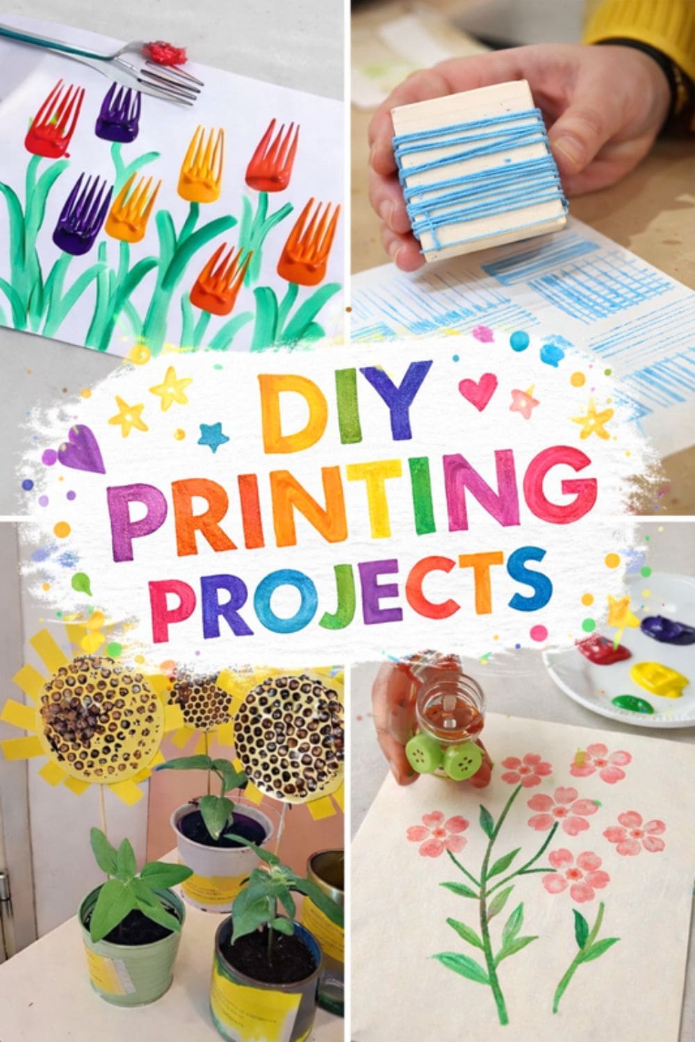 20 Simple DIY Printing Projects Made With Things You Already Have 20 Simple DIY Printing Projects Made With Things You Already Have