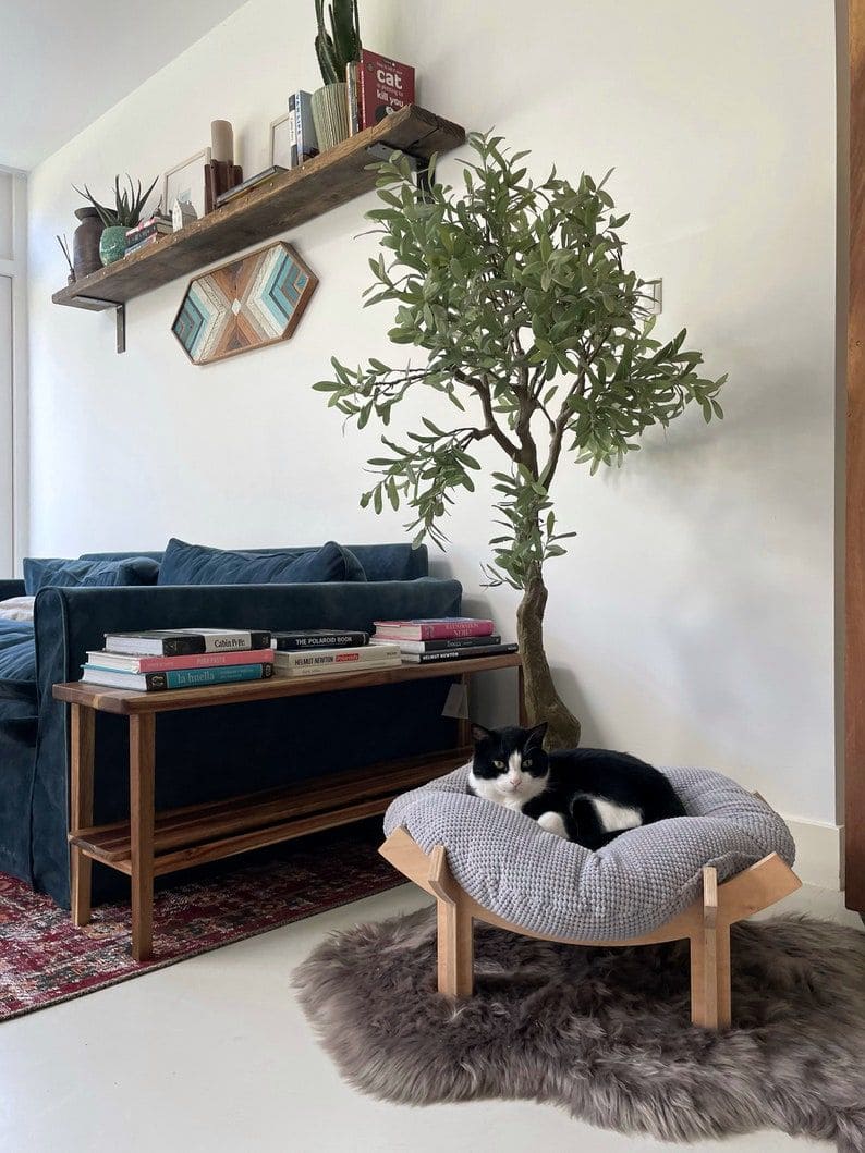 Mid-Century Cat Lounge Nook