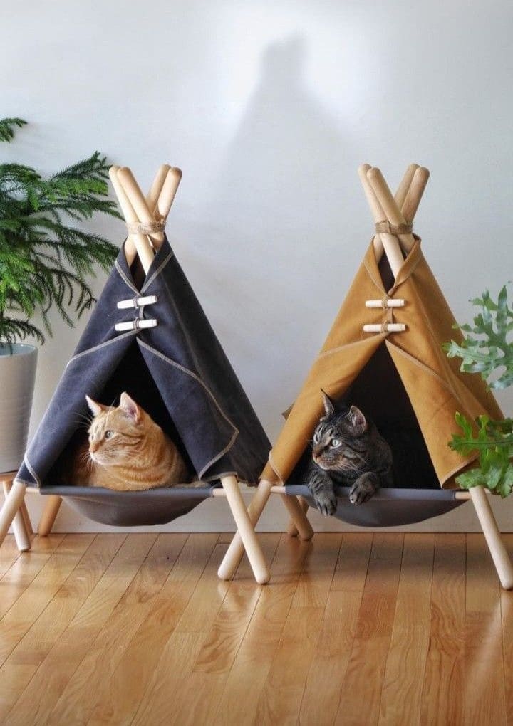 Mini Teepee Cat Nap Tents