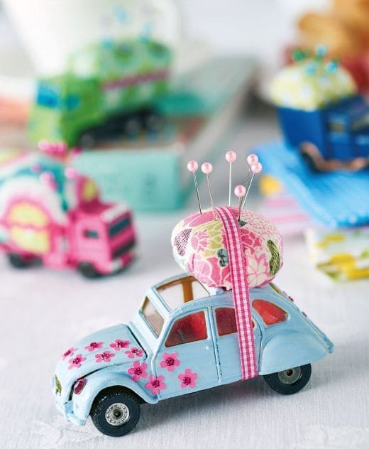 Vintage Toy Car Pin Cushion