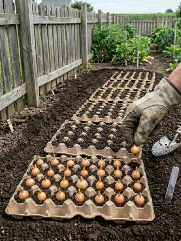 Start Bulbs in Egg Trays for a Smart, Space-Saving Garden