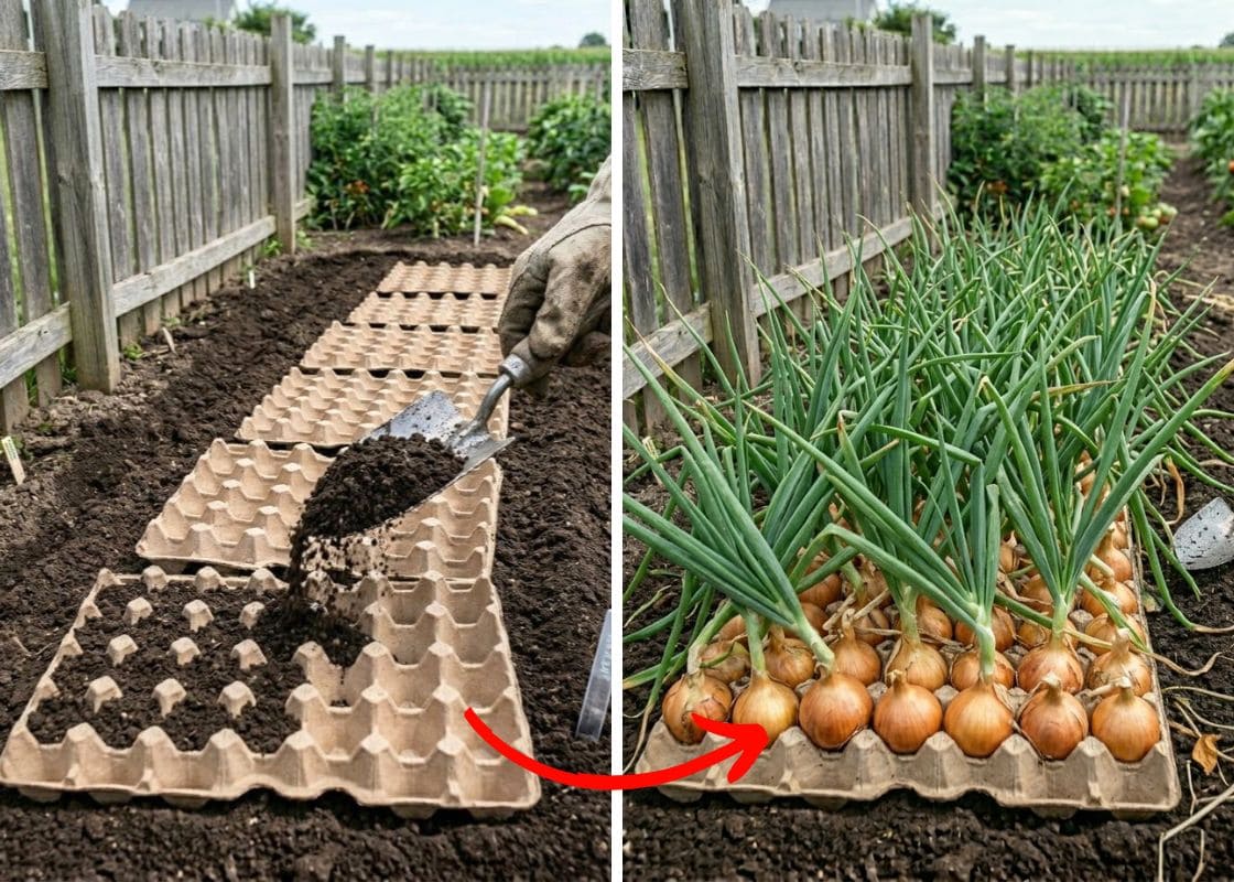 Start Bulbs in Egg Trays for a Smart, Space-Saving Garden