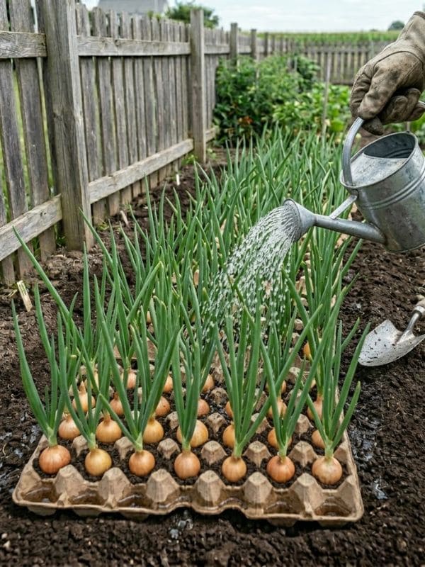 Start Bulbs in Egg Trays for a Smart, Space-Saving Garden